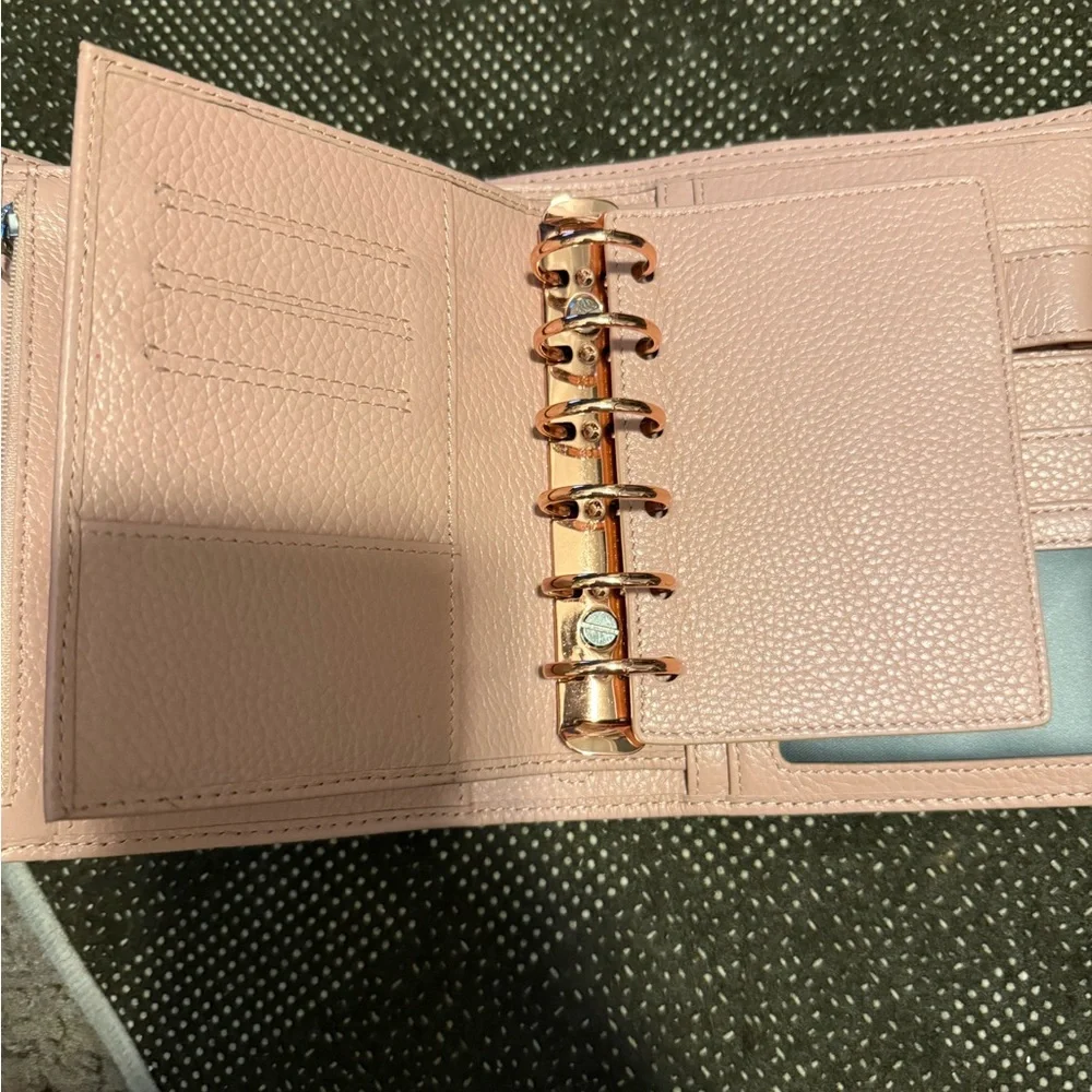 Pink Leather Wallet - Picture 2 of 9